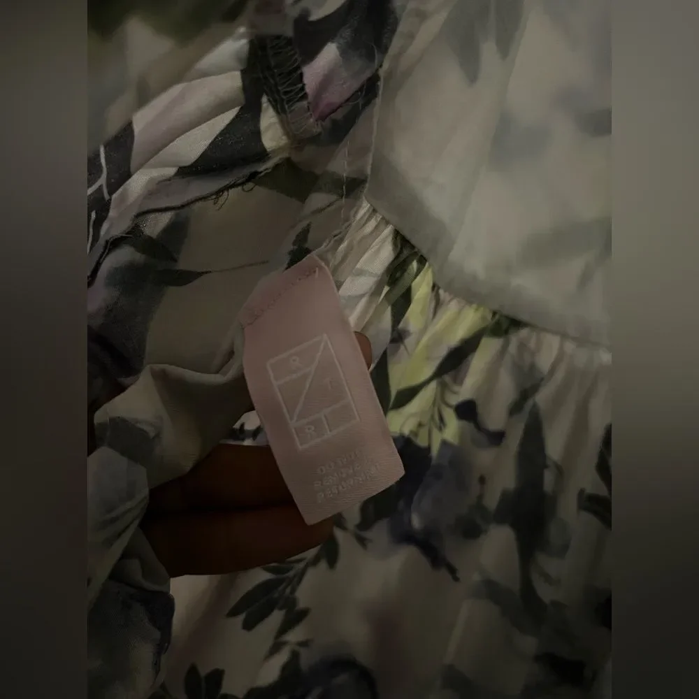 Bibhu Mohapatra Collective x RTR Tiered Floral Dress‎ - Size M $495 MSRP - Picture 12 of 12